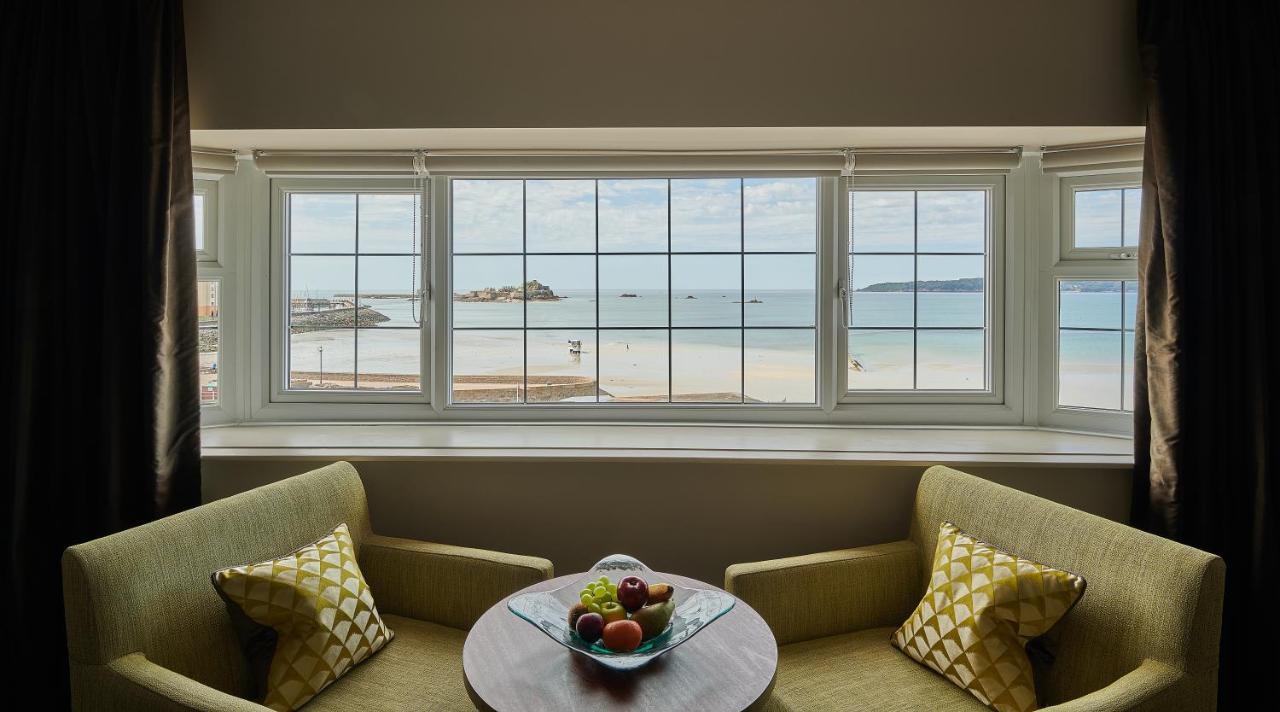 Grand Jersey Hotel And Spa Saint Helier Jersey Kültér fotó View from a suite