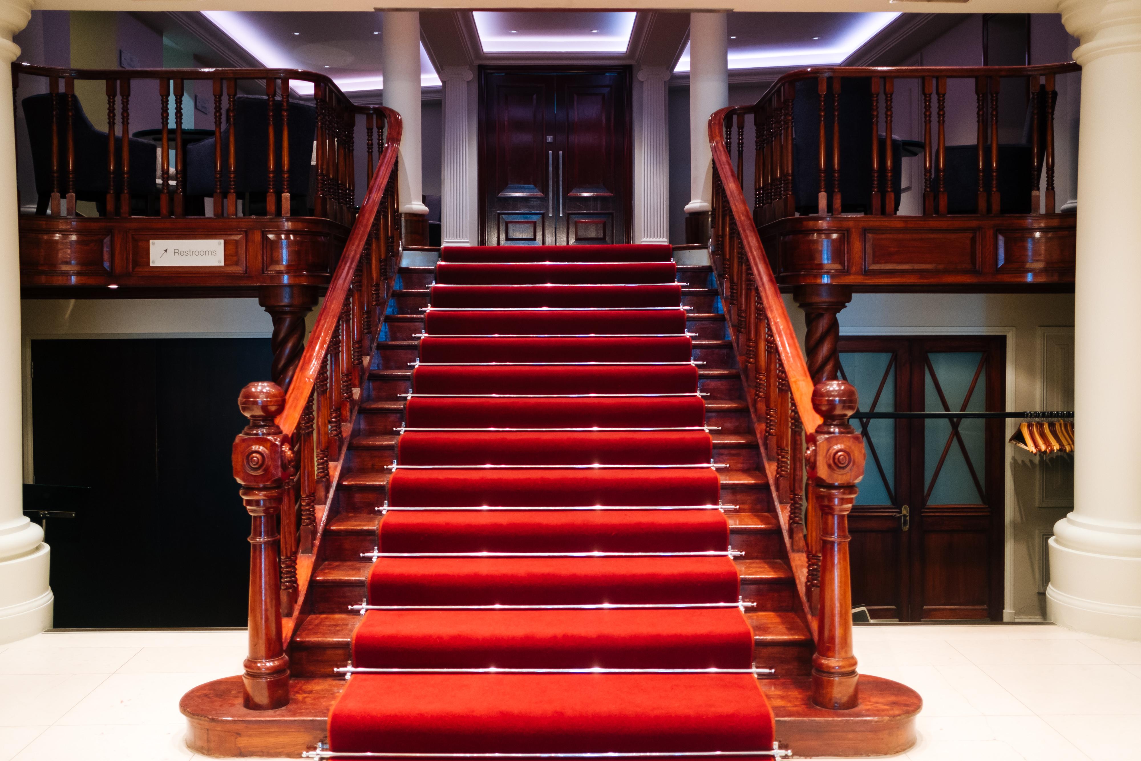 Grand Jersey Hotel And Spa Saint Helier Jersey Kültér fotó The staircase at the entrance of the hotel