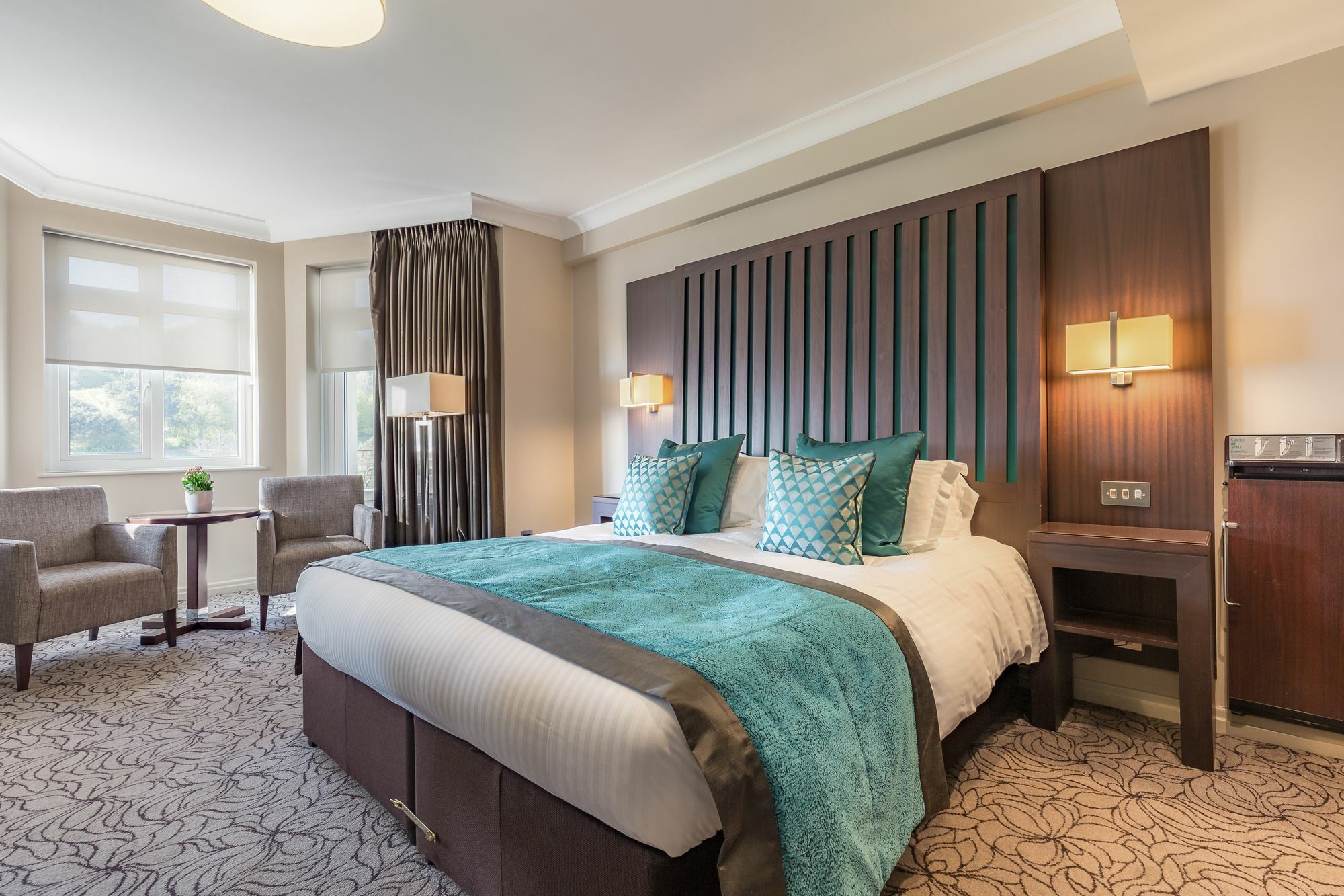 Grand Jersey Hotel And Spa Saint Helier Jersey Kültér fotó A bedroom at the hotel